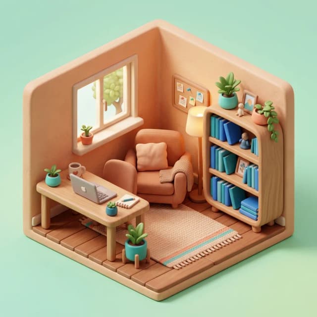 Remote PMHNP home office setup